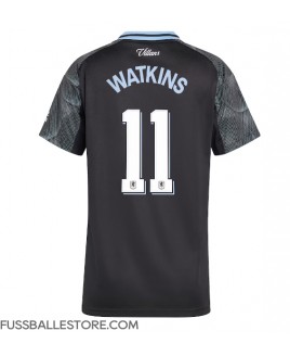 Günstige Aston Villa Ollie Watkins #11 Auswärtstrikot Damen 2025-26 Kurzarm